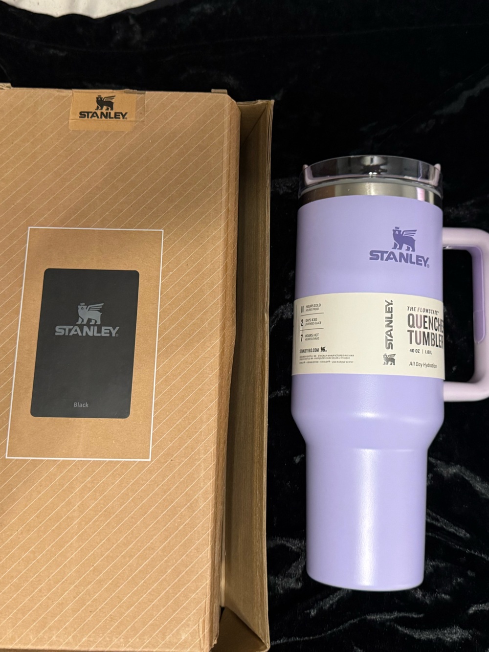 Stanley Purple Travel Tumbler with Handle